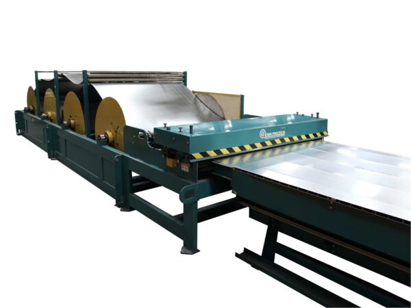 iowa precision coil feed machine for plasma and laser cutting tables