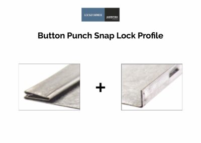 lockformer button punch snap-lock profile
