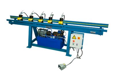 Lockformer Transverse Duct Connector (TDC) HVAC Duct Blank Notching Machines