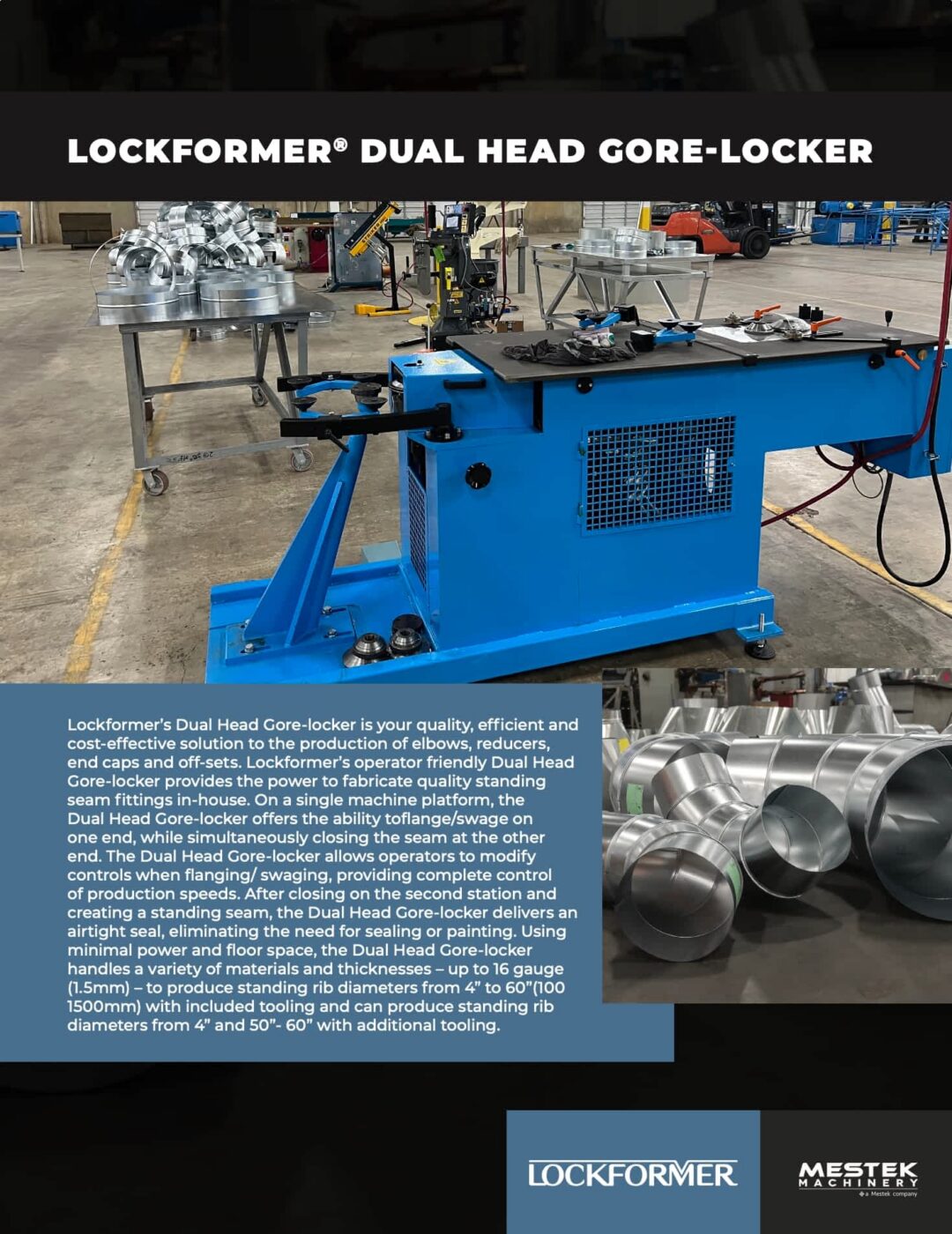 Brochure: Lockformer Dual Head Gore-Locker