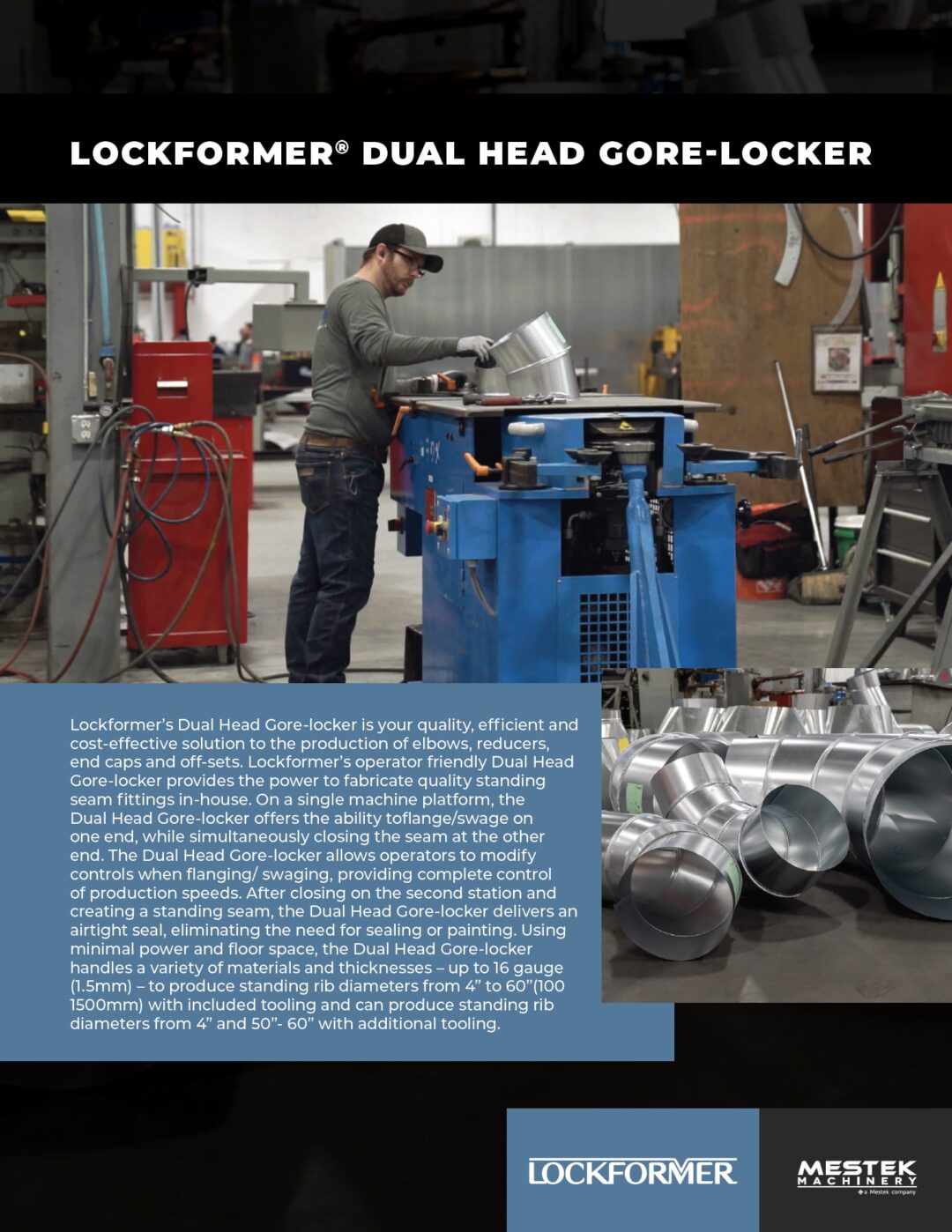 Brochure: Lockformer Dual Head Gore-Locker