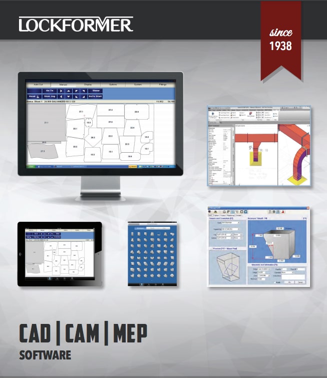 Brochure: Lockformer Vulcan CAD, CAM, MEP Software