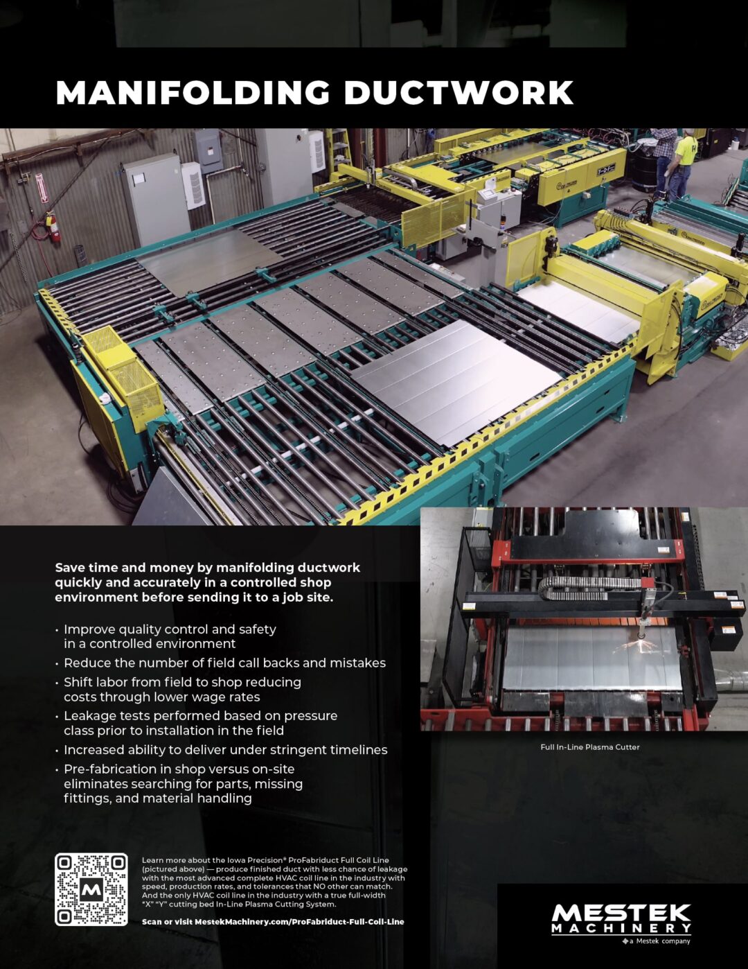 Brochure: Mestek Machinery Manifolding Ductwork