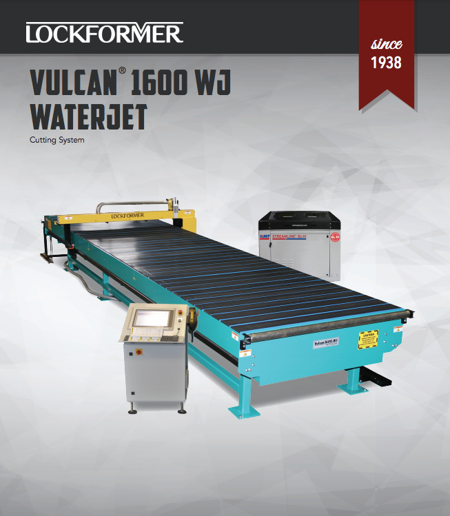 Vulcan Waterjet 1600 Cover | Mestek Machinery