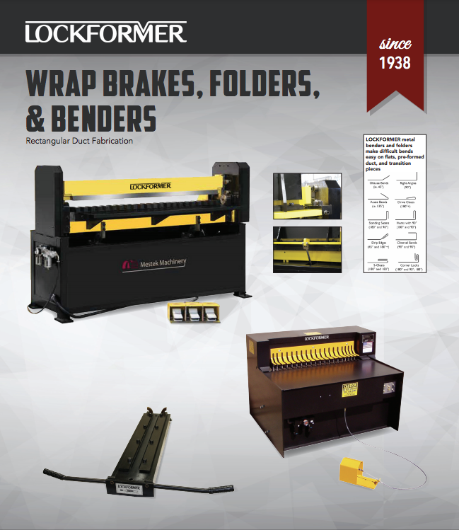 Wrap brakes folders benders cover | Mestek Machinery