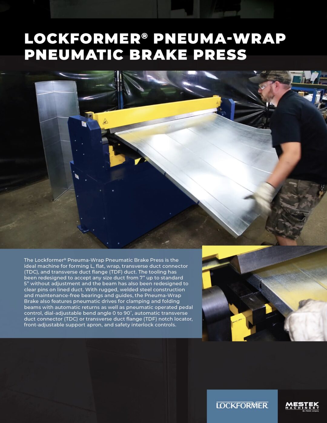Brochure: Lockformer Pneuma-Wrap Press Brake