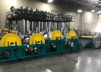 Iowa Precision Pro-Ductomatic Front-End Coil Line System