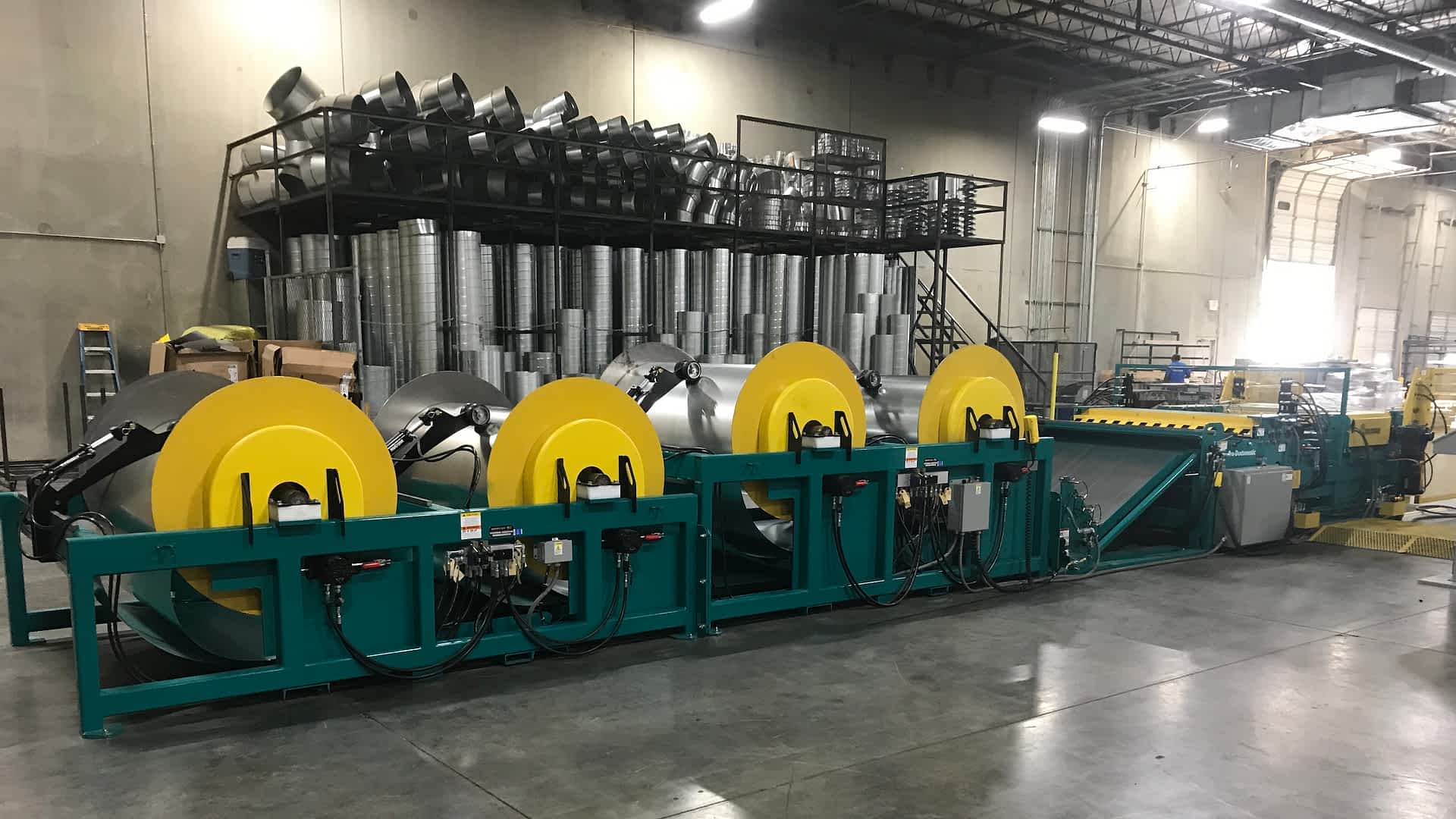 Iowa Precision Pro-Ductomatic Front-End Coil Line System